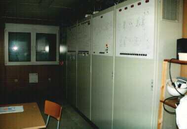 Blick in das Steuerzentrum